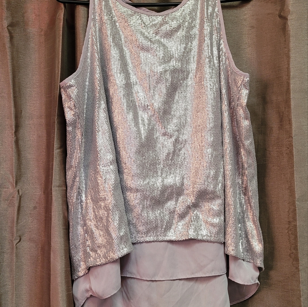 Jennifer Lopez Sequin Tank